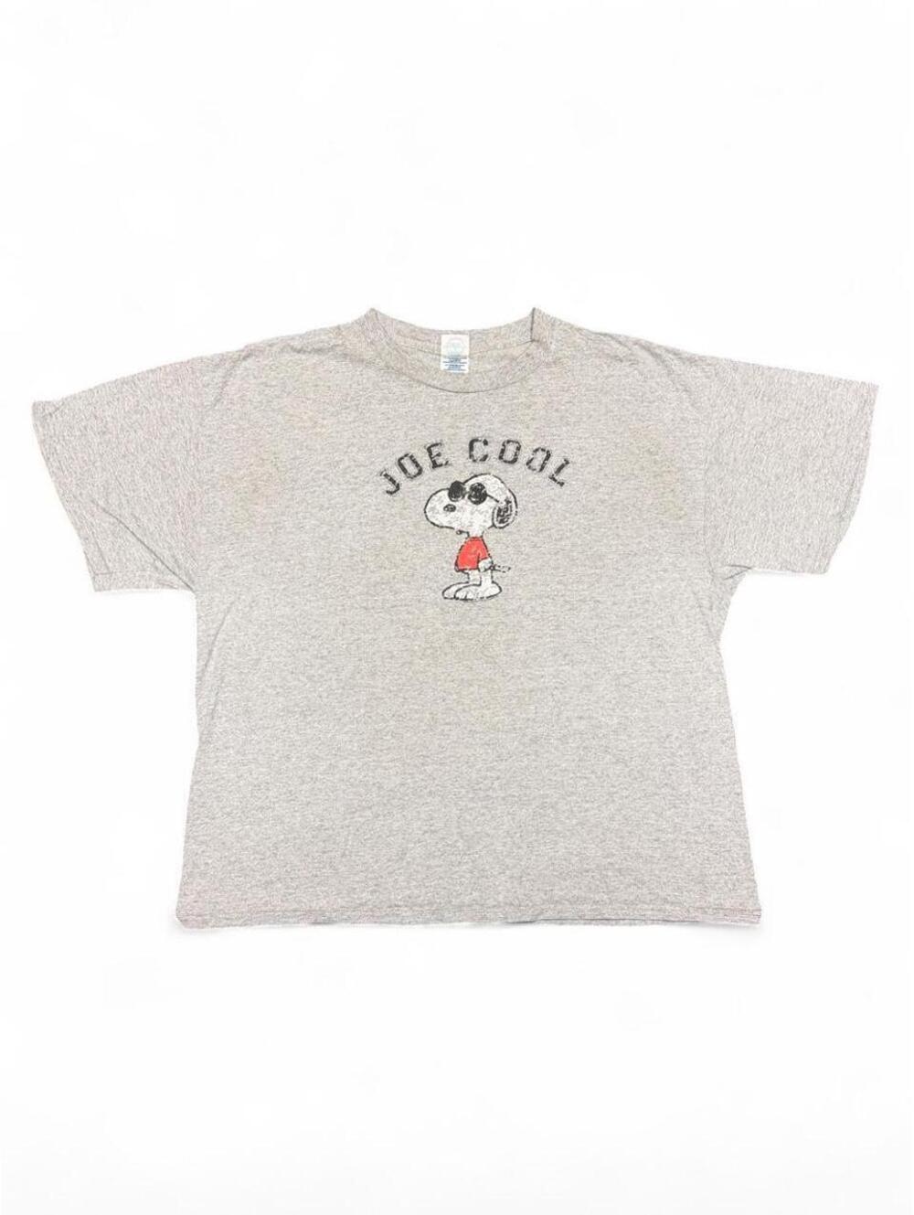 Authentic vintage/Y2K Peanuts "Joe Cool" Snoopy graphic t-shirt.